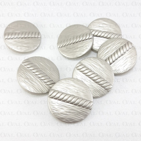 Guziki metalowe 25mm/10 lub100szt 5448