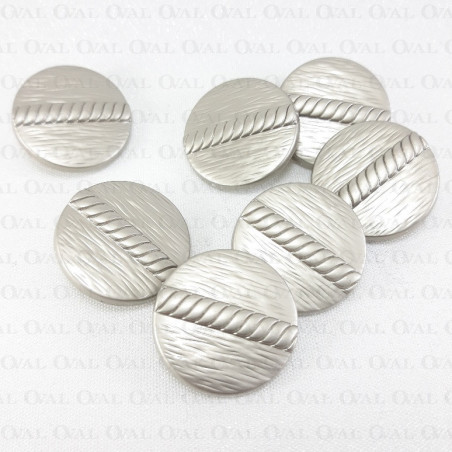 Guziki metalowe 25mm/10 lub100szt 5448