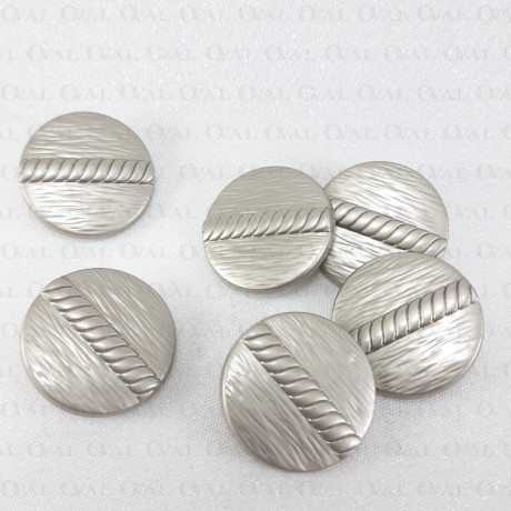 Guziki metalowe 25mm/10 lub100szt 5448