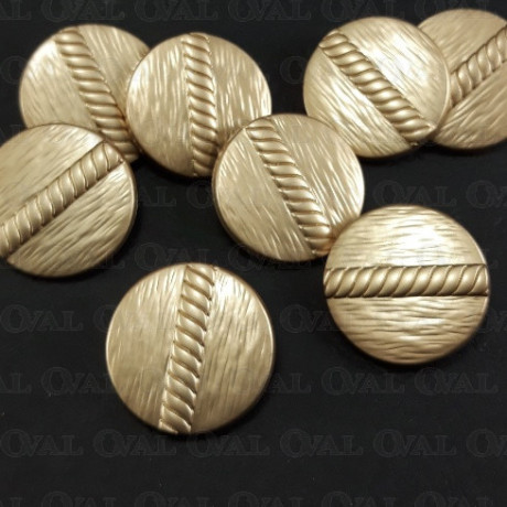 Guziki metalowe 25mm/10 lub100szt 5450