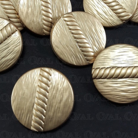 Guziki metalowe 25mm/10 lub100szt 5450