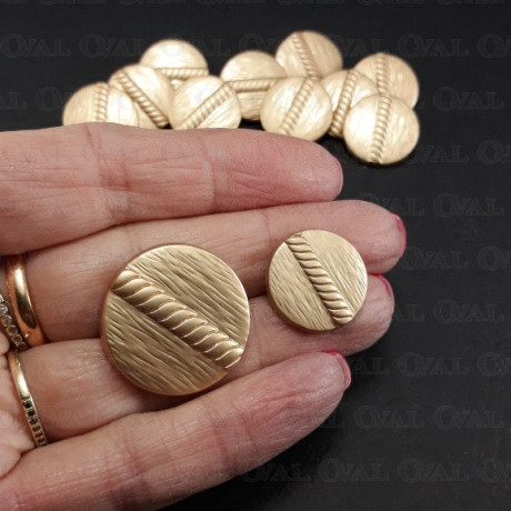 Guziki metalowe 18mm/10 lub100szt 5451