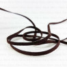 Brown suede thong no. 503 - 5 linear metres.