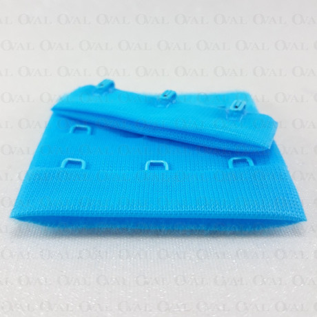 Zapięcie do biustonosza  50mm/1,10 lub 100szt turkus 5452