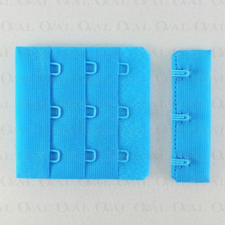 Zapięcie do biustonosza  50mm/1,10 lub 100szt turkus 5452