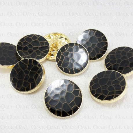 Guziki metalowe 25mm/10 lub100szt 5455