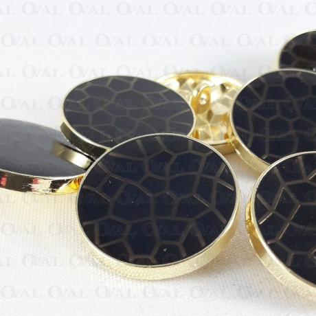 Guziki metalowe 25mm/10 lub100szt 5455