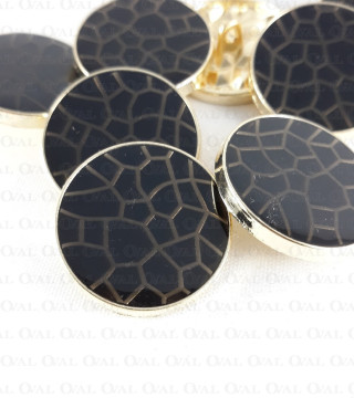 Guziki metalowe 25mm/10 lub100szt 5455