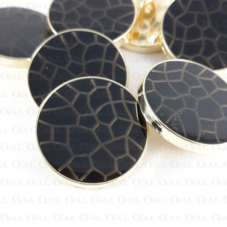 Guziki metalowe 25mm/10 lub100szt 5455