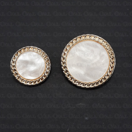 Guziki metalowe 23mm/10 lub100szt 5457