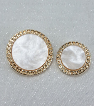 Guziki metalowe 17mm/10 lub100szt 5458