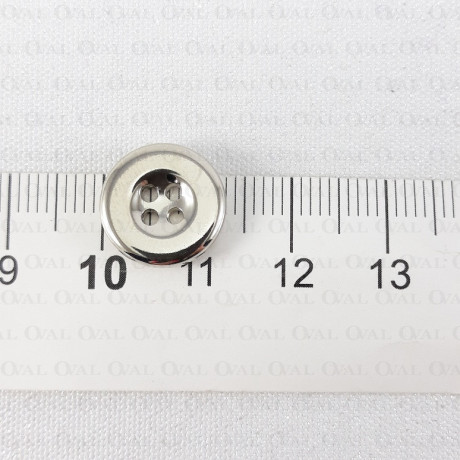 Metalised button 13mm/144pcs no. 1033
