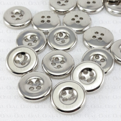 Metalised button 13mm/144pcs no. 1033