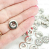 Metalised button 13mm/144pcs no. 1033