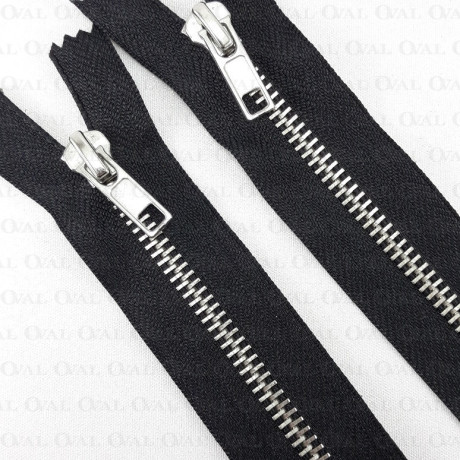 Zamki *5 metalowe 18cm /1szt czarne 5411