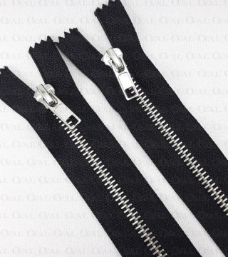 Zamki *5 metalowe 18cm /1szt czarne 5411