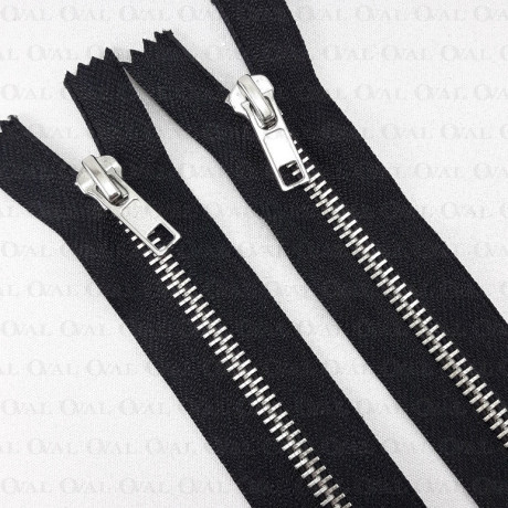 Zamki *5 metalowe 18cm /1szt czarne 5411