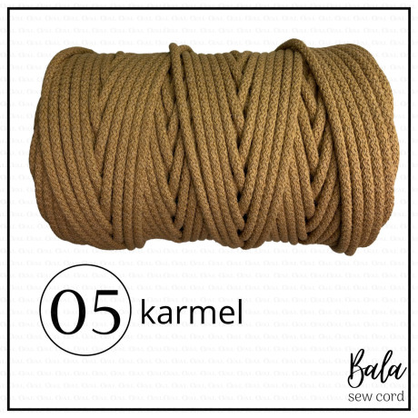 Rigid cotton sewing cord 5mm/100m   5472