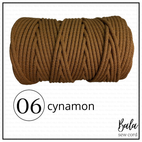 Rigid cotton sewing cord 5mm/100m   5472