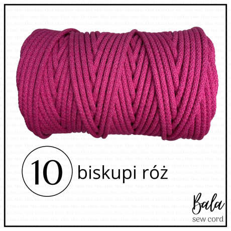 Sznurek bawełniany do szycia 5mm/100m sztywny   5472