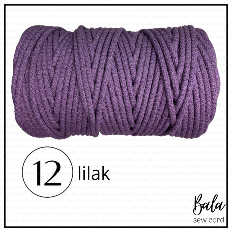 Sznurek bawełniany do szycia 5mm/100m sztywny   5472