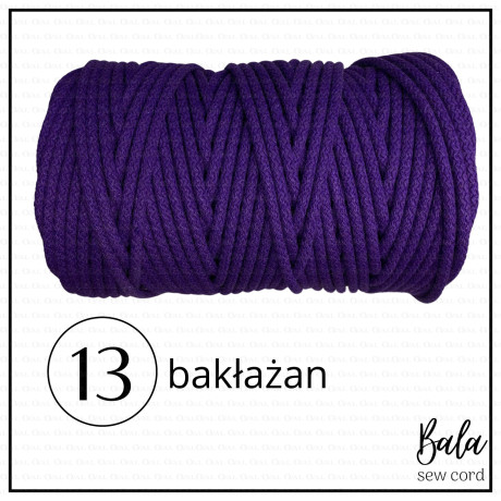 Rigid cotton sewing cord 5mm/100m   5472