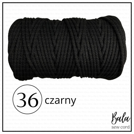 Sznurek bawełniany do szycia 5mm/100m sztywny   5472
