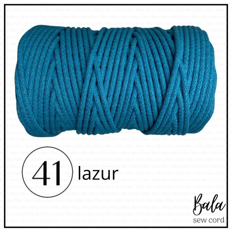 Sznurek bawełniany do szycia 5mm/100m sztywny   5472