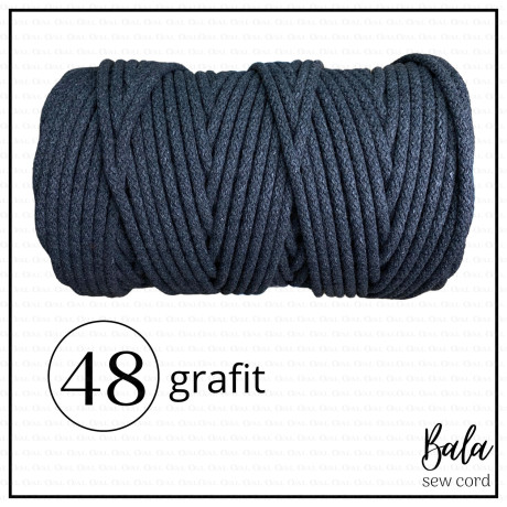 Rigid cotton sewing cord 5mm/100m   5472