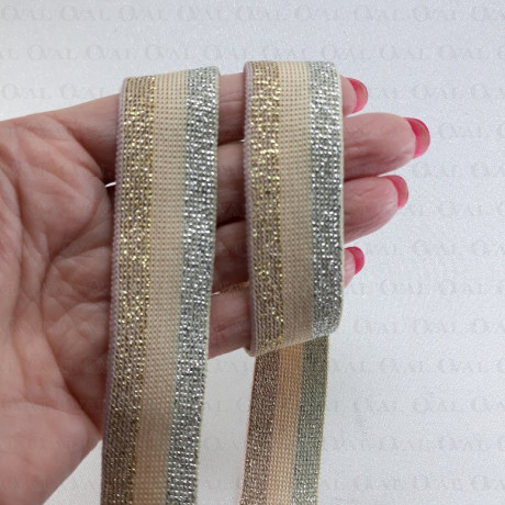 Knitted tape 20mm/1m no. 2228 PU8