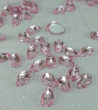 Kamienie akrylowe 6mm x 10mm /100szt 2520