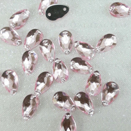 Kamienie akrylowe 6mm x 10mm /100szt 2520