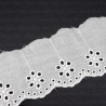 Lace 40mm/1 or 19.8m cream English embroidery 4021