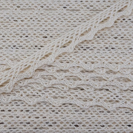 Koronka bawełniana 20mm /1 m ecru 3804 - 28779