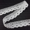 Cotton lace 23mm /13m white 3138