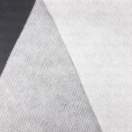 Flizelina przeszywana nitką z klejem biała 5330