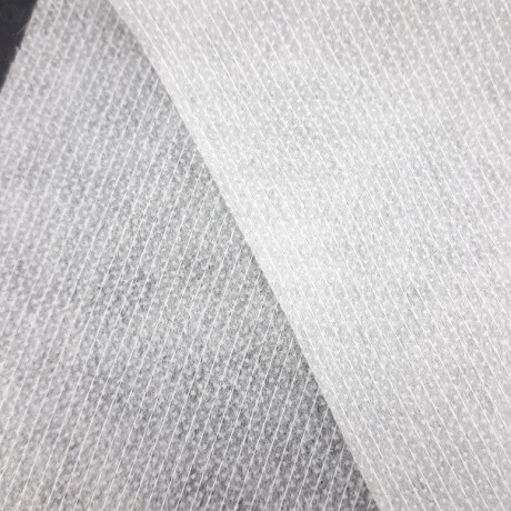 Flizelina przeszywana nitką z klejem biała 5330