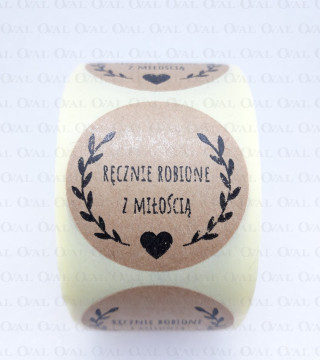 Naklejki papierowe 30mm /20szt  5507