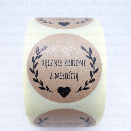 Naklejki papierowe 30mm /20szt  5507