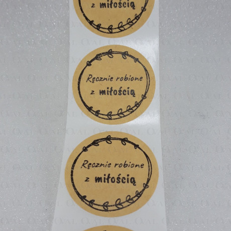 Naklejki papierowe 30mm /20szt  5508