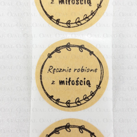 Naklejki papierowe 30mm /20szt  5508