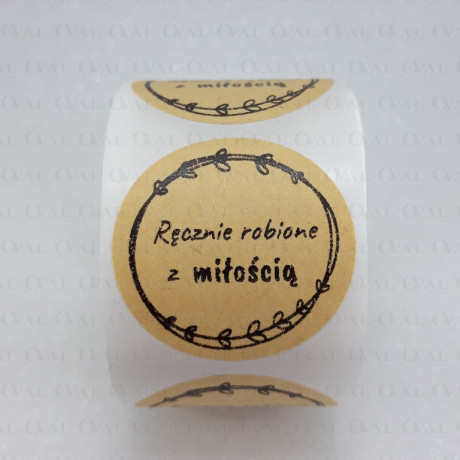 Naklejki papierowe 30mm /20szt  5508