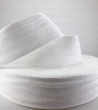 Taśma bawełniana jodełka 50mm/50m 5527