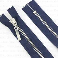 Zamki *5 metalowe 18cm /1szt granat 5529 Zamki *5 metalowe 18cm /1szt granat 5529
