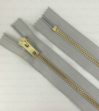 Zamki *5 metalowe 16cm /1szt szary 5531