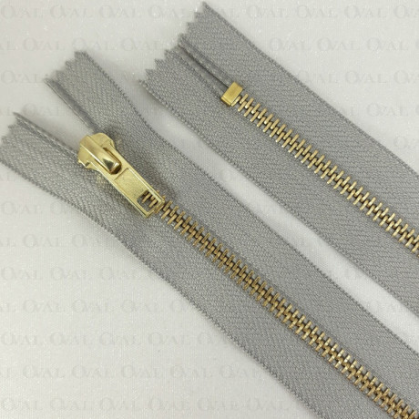 Zamki *5 metalowe 16cm /1szt szary 5531