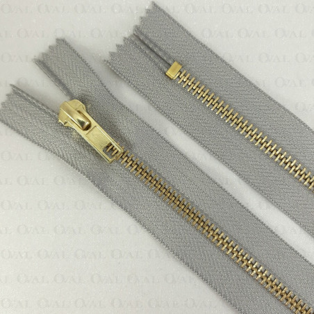 Zamki *5 metalowe 16cm /1szt szary 5531