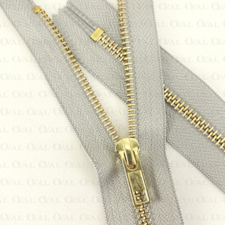 Zamki *5 metalowe 16cm /1szt szary 5531