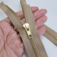 Zamki *5 metalowe 16cm /1szt capucino 5532
