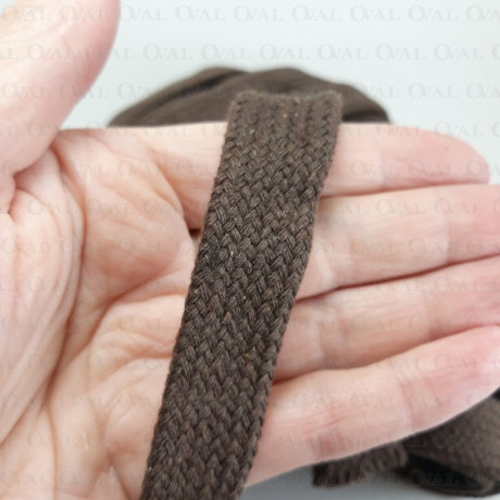 Sznurek bawełniany płaski 18mm/25mb 5534